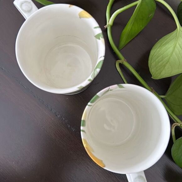 St George’s Fine bone China Made in England Floral coffee Cups SGE3 - Picture 3 of 7